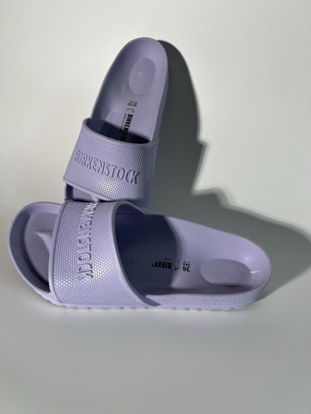 Birkenstock Barbados Purple Fog EVA Size 38 / Sz7 - Picture 13 of 14